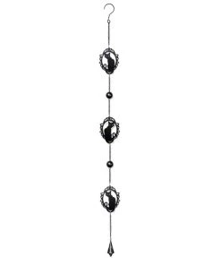 Alchemy Gothic Alchemy Cat Silhouette Wind Chime