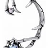 Alchemy Gothic Alchemy Demon Silver Ear-Wrap E426S All Jewellery