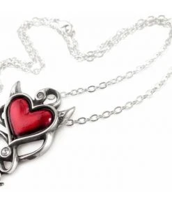 Alchemy Gothic Alchemy Devils Heart Pendant ULFP20 All Jewellery