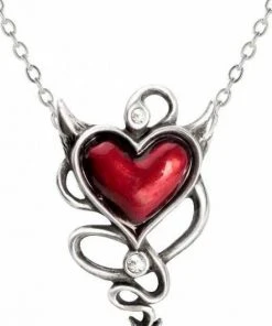 Alchemy Gothic Alchemy Devils Heart Pendant ULFP20 All Jewellery