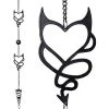 Alchemy Gothic Alchemy Devil Heart Wind Chime