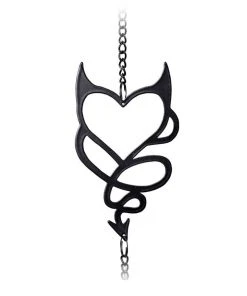Alchemy Gothic Alchemy Devil Heart Wind Chime 8 Alchemy Gothic Alchemy Devil Heart Wind Chime