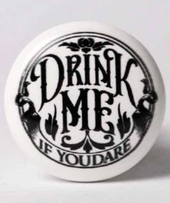 Alchemy Gothic Alice In Wonderland Alchemy Drink Me If You Dare Bottle Stopper