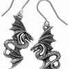 Alchemy Gothic Alchemy Flight Of Airus Earrings All Jewellery