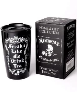Alchemy Gothic Alchemy Freaks Like Me Drink Tea Travel Mug