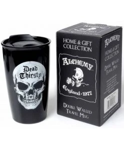 Alchemy Gothic Alchemy Dead Thirsty Double Walled Mug Dining & Barware