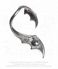 Alchemy Gothic Alchemy A Night With Goethe Bat Earwrap E376 Gothic Jewellery