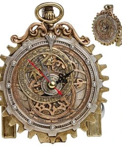 Alchemy Gothic Alchemy Anguistralobe Steampunk Clock V50 Steampunk Homeware