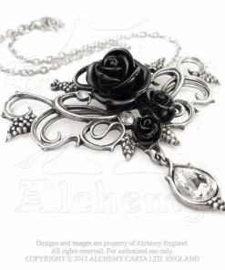 Gothic Jewellery Alchemy Gothic Bacchanal Rose Necklace P700