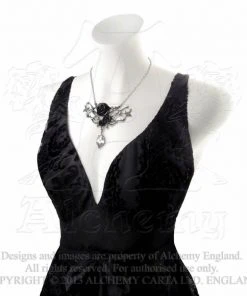 Gothic Jewellery Alchemy Gothic Bacchanal Rose Necklace P700