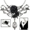 Gothic Jewellery Alchemy Gothic Bacchanal Rose Necklace P700 2 Gothic Jewellery Alchemy Gothic Bacchanal Rose Necklace P700