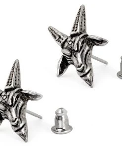 Alchemy Gothic Gothic Jewellery Alchemy Baphomet Studs