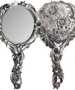 Alchemy Gothic Alchemy Bat Moon Hand Mirror Bedroom