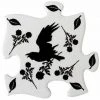 Alchemy Gothic Alchemy Black Raven And Rose Jigsaw Coasters Gothic Jewellery