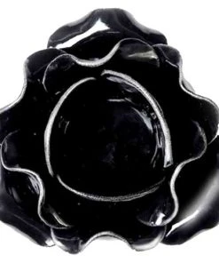 Alchemy Gothic Alchemy Black Rose Candle Holder/Pot