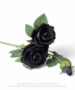 Alchemy Gothic Black Rose Spray