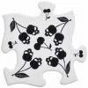 Alchemy Gothic Dining & Barware Alchemy Black Skull Cherries Jigsaw Coasters