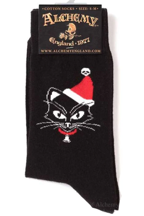 Alchemy Gothic Catmas Socks 3 Alchemy Gothic Catmas Socks