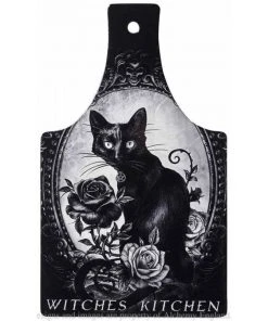 Alchemy Gothic Alchemy Cats Kitchen Chopping Board Dining & Barware