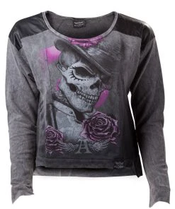 Difuzed Alchemy Gothic Dead Droog Top (XL) Sale
