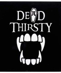 Dining & Barware Alchemy Gothic Dead Thirsty Coaster