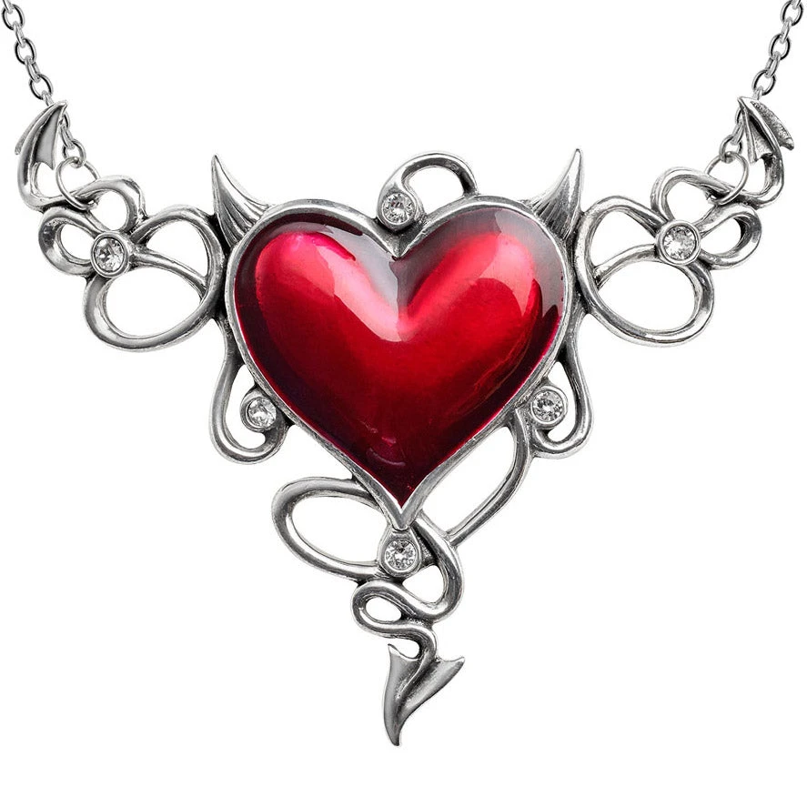 Alchemy Gothic Alchemy Devil Heart Genereux Necklace All Jewellery 7 Alchemy Gothic Alchemy Devil Heart Genereux Necklace All Jewellery