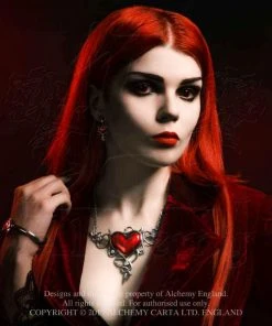 Alchemy Gothic Alchemy Devil Heart Genereux Necklace All Jewellery