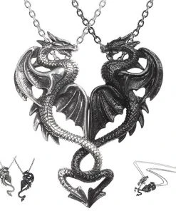 Alchemy Gothic Alchemy Draconic Tryst Pendant P811