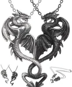 Alchemy Gothic Alchemy Draconic Tryst Pendant P811