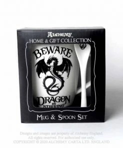 Alchemy Gothic Alchemy Dragon Is Stirring Mug And Spoon Set 7 Alchemy Gothic Alchemy Dragon Is Stirring Mug And Spoon Set