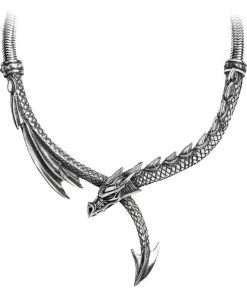 Alchemy Gothic Dragons Lure Necklace P829 Gothic Jewellery