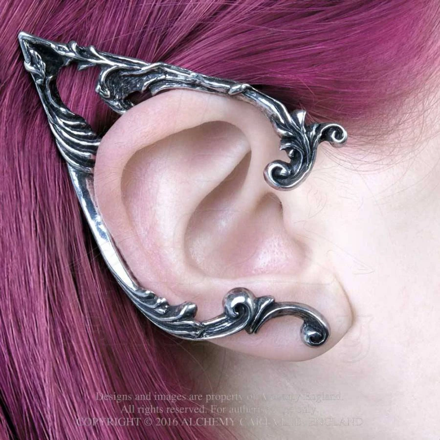 Alchemy Gothic Earring Arboreus Elf Ear Wrap Right E390R 4 Alchemy Gothic Earring Arboreus Elf Ear Wrap Right E390R