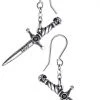 Alchemy Gothic Earrings Hand Of Macbeth E378 Gothic Jewellery