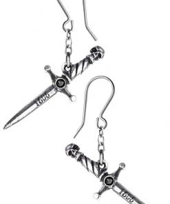 Alchemy Gothic Earrings Hand Of Macbeth E378 Gothic Jewellery