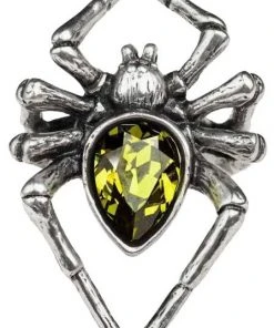 Gothic Jewellery Alchemy Gothic Emerald Venom Ring R222