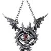 Alchemy Gothic Alchemy Eye Of The Dragon Pendant Gothic Jewellery