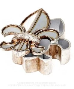 Alchemy Gothic Fleur De Lys Mirror Box SA10 Bedroom