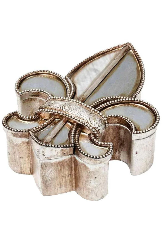 Alchemy Gothic Fleur De Lys Mirror Box SA10 Bedroom 3 Alchemy Gothic Fleur De Lys Mirror Box SA10 Bedroom