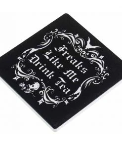 Alchemy Gothic Alchemy Freaks Like Me Drink Tea Coaster Dining & Barware