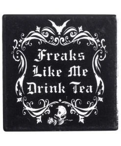 Alchemy Gothic Alchemy Freaks Like Me Drink Tea Coaster Dining & Barware