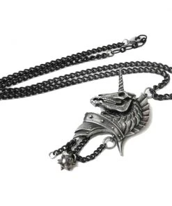 Alchemy Gothic Alchemy Geistalon Unicorn Pendant Gothic Jewellery