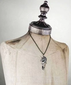 Alchemy Gothic Alchemy Geistalon Unicorn Pendant Gothic Jewellery