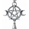 Gothic Jewellery Alchemy Gothic Goddess Pendant P845