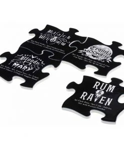 Alchemy Gothic Gothic Cocktail Jigsaw Coasters