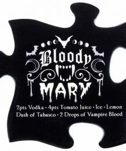 Alchemy Gothic Gothic Cocktail Jigsaw Coasters