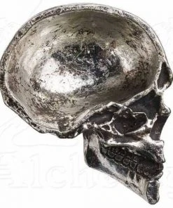 All Homeware Alchemy Gothic Half Skull Trinket Dish V60