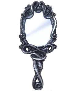 Bedroom Alchemy Gothic Kraken Hand Mirror V75