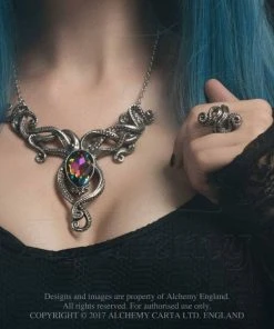 Alchemy Gothic Kraken Necklace P818