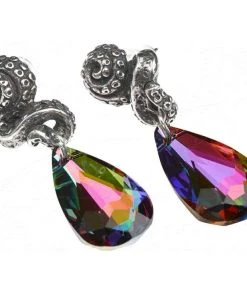 Alchemy Gothic Kraken Studs E409 Gothic Jewellery