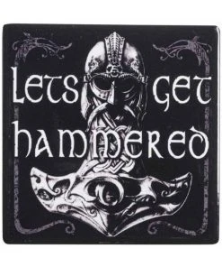 Alchemy Gothic Alchemy Lets Get Hammered Coaster Viking